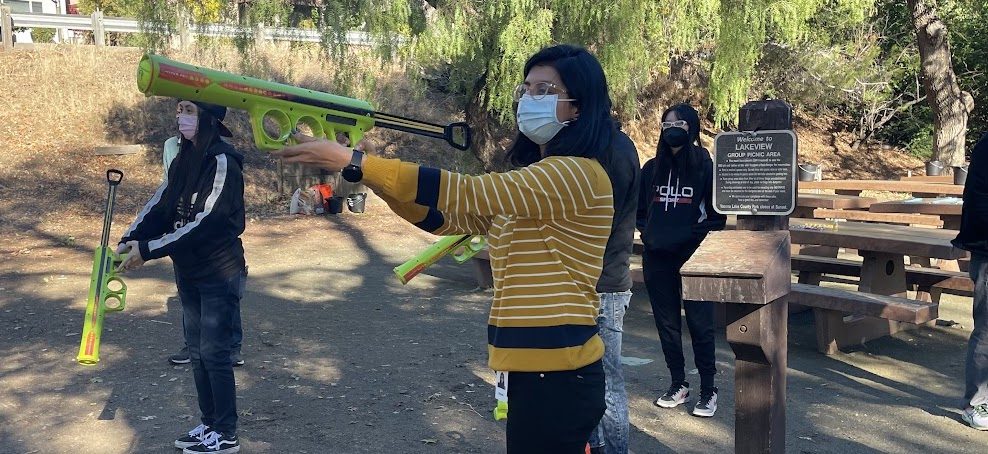 Nerf Shot at a team event