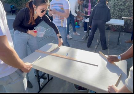 Pin Ball Puzzler at a team event